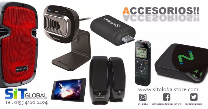 sitglobalstore's tweet photo. Un #FelizJueves con gadgets y accesorios para ti https://t.co/YpH2SDZTXg