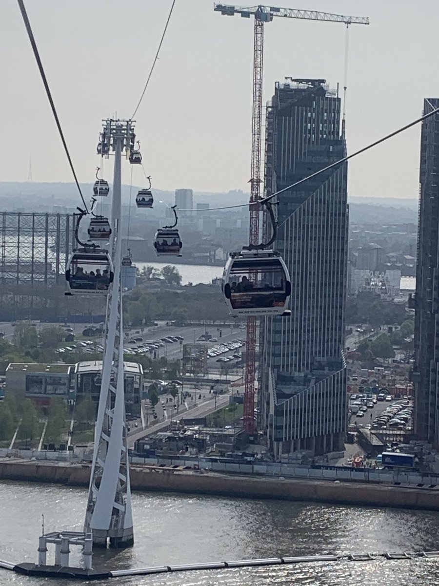 Thrive_Thinking's tweet photo. What a great way to get to work today at .@AidTradeLondon #Supercommuter #LoveLondon #Taxi #RiverFerry #CableCar #LoveLondon https://t.co/PmXri8SjaQ