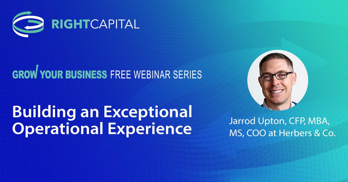RightCapitalHQ's tweet photo. #FinancialAdvisors Join us on Wednesday, April 24 at 2pm EST for our webinar with @JarrodUpton as he discusses how to Build an Exceptional Operational Experience. #WebinarWednesday
https://t.co/IHp9WFA9yf https://t.co/NY2FKqlE4d