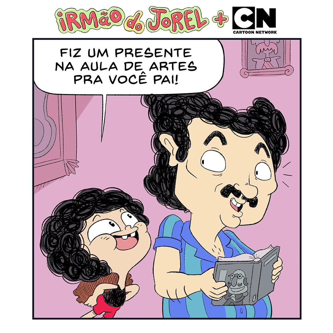 Ninguém é páreo para Gesonel #irmaodojorel #cartoonnetwork #brasil #an