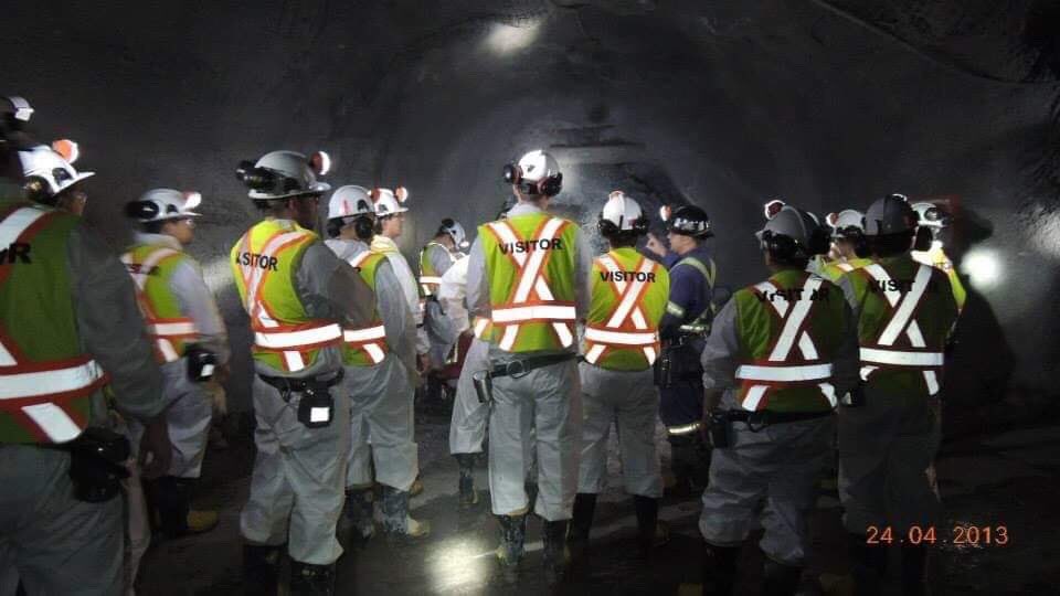 AsGeological's tweet photo. Our @NAIT Geological Exploration students are packing up their headlamps for the annual Mine Tour through Alberta &amp; B.C.! What a great way to cap-off an incredible two years. Play safe, Geo Techs!!! #handsonlearning #adventures #reallife https://t.co/ZYpaoM4ZHd