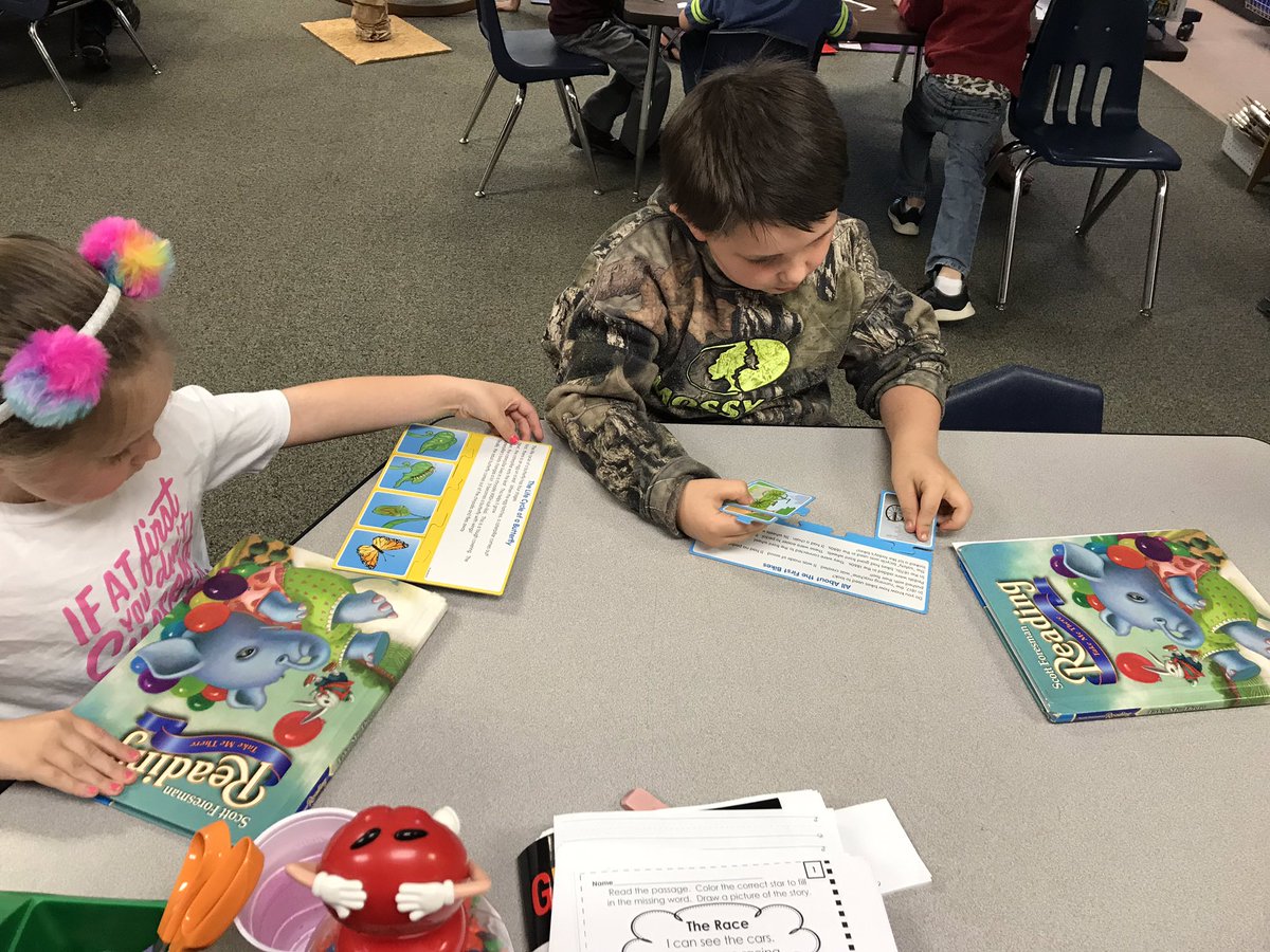 JcdHicks's tweet photo. We are enjoying our comprehension/sequence puzzles!  Thank you to the Reynolds’s foundation grant! https://t.co/pscwTEMJ1f