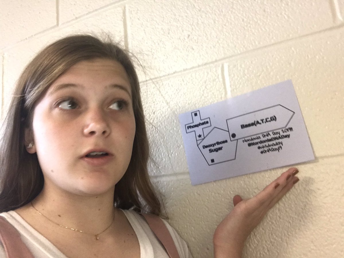 KamarieGrace's tweet photo. #nhsdnaday #DNADay19 https://t.co/TizxjPcXQC
