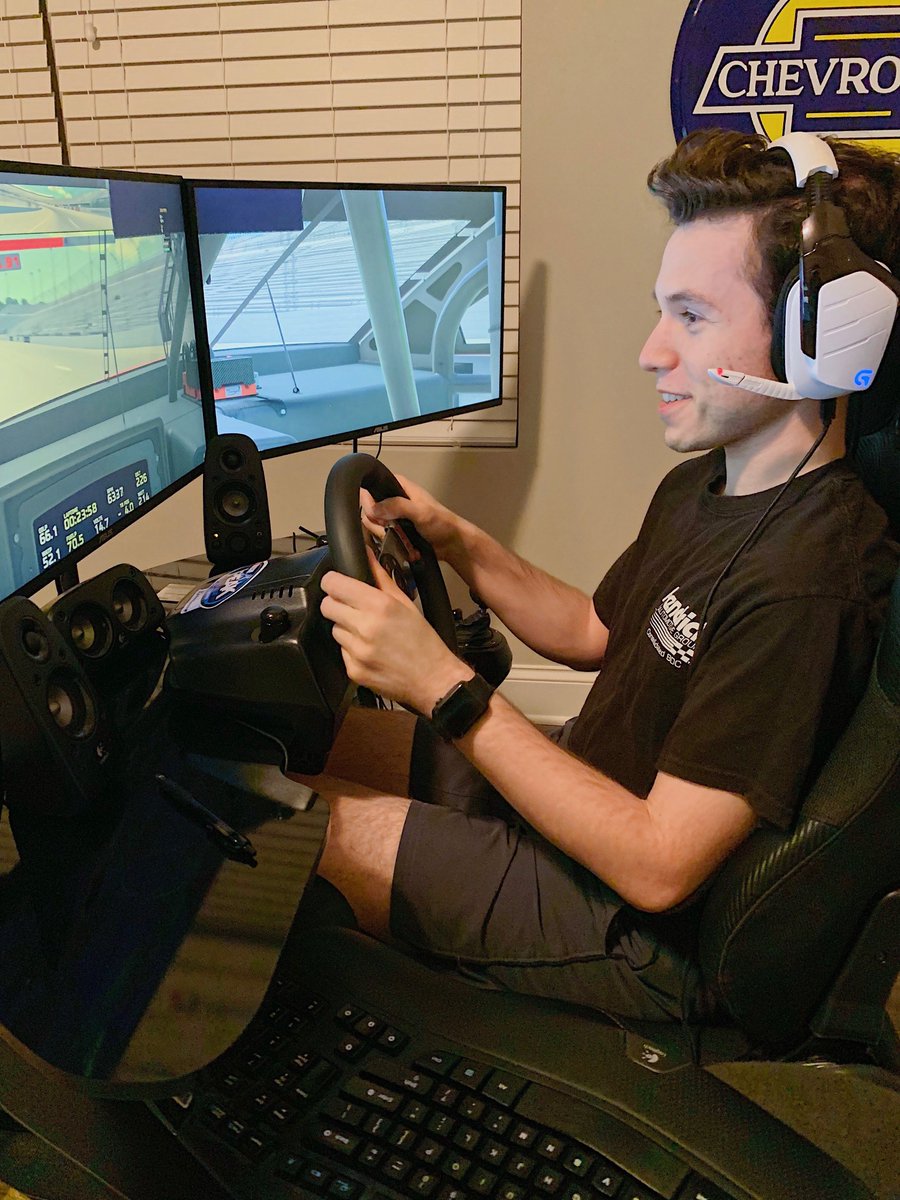 By day <a href="/MikeConti5/">Michael Conti</a> is just a normal guy. By night, he's one of the elite drivers in <a href="/iRacing/">iRacing</a>'s  highest stock car division, piloting JRM's No. 8 Chevrolet.

Full Story ➡️ bit.ly/2V6twJ7
#eSportsThursday