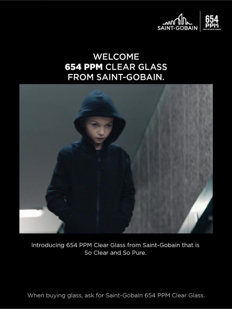 hemant_rathod17's tweet photo. Get more than just clarity. Upgrade to purity with Saint-Gobain 654 PPM clear glass. #PurityKaPerfectMeasure https://t.co/GIRAkNHw8W