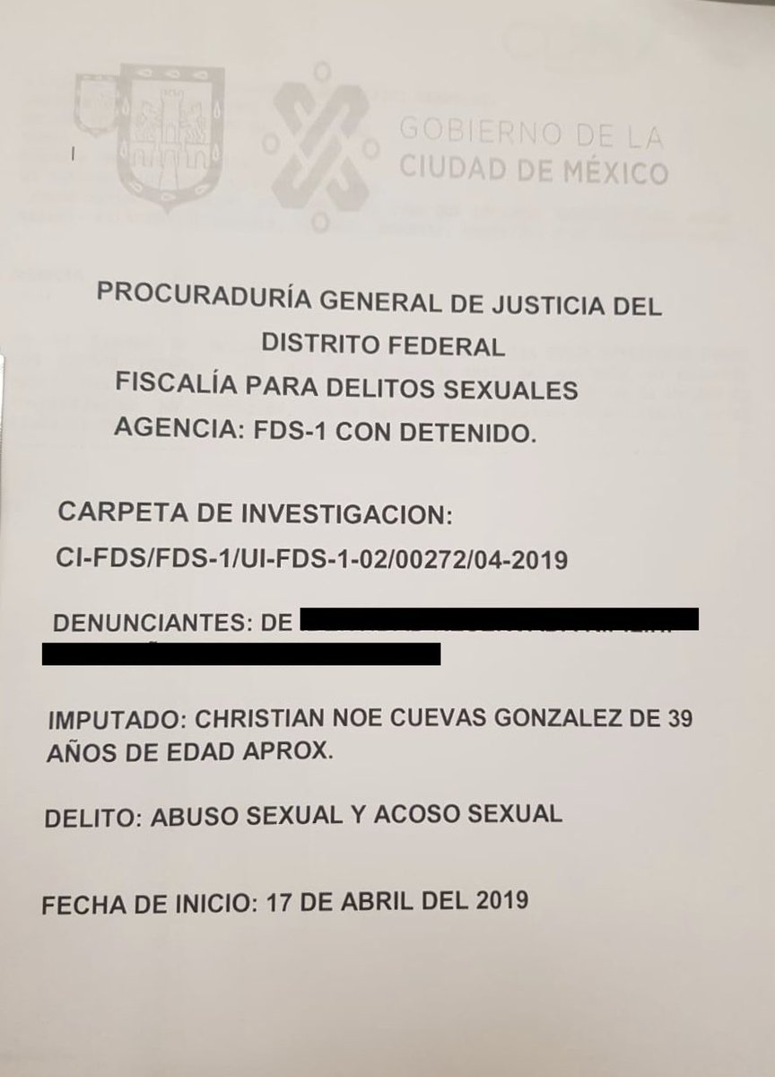 c4jimenez's tweet photo. DENUNCIA ACOSO SEXUAL y LABORAL en @BanjercitoSNC … y LA CORREN
Esta joven denunció el acoso del Teniente Coronel Christian Cuevas.
En respuesta, la corrieron sin explicación.
Le juntaron así sus cosas, y la sacaron
Él se dice PROTEGIDO de la MILICIA
La @PGJDF_CDMX ya INVESTIGA https://t.co/akXUQjFXQL
