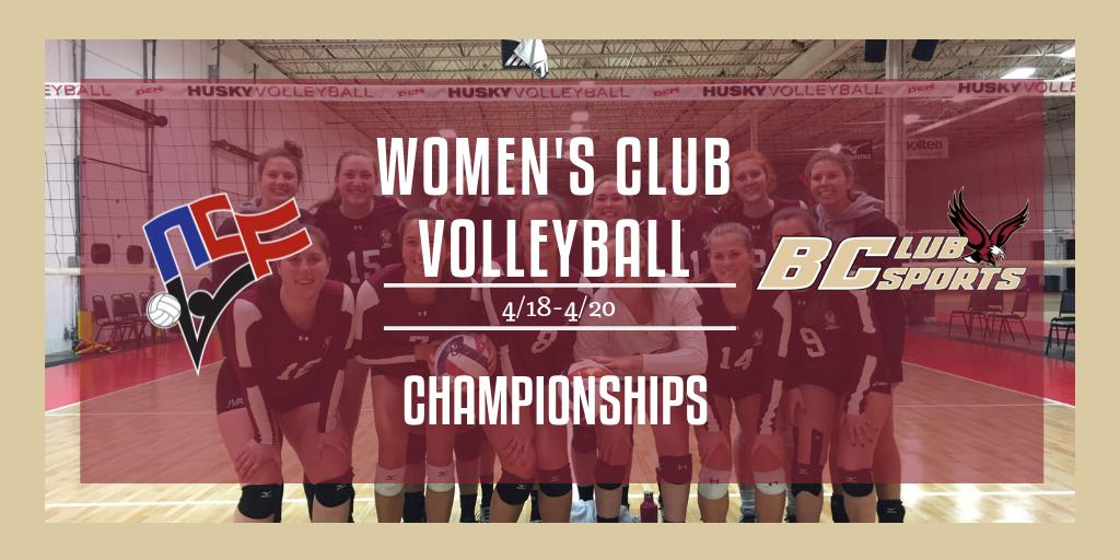 BCClubSports's tweet image. IT'S CHAMPIONSHIP TIME! Women's Club Volleyball kicks off their Nationals tournament at the NCVF Championships today! Good luck Eagles! #WeAreBC #GoEagles @BCWCVB