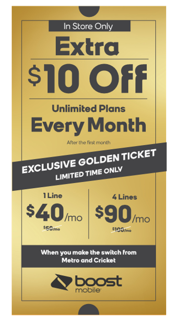 bCityWireless4's tweet photo. Switch Now!! When you SWITCH from Metro or Cricket!!! $10 off IN YOUR MOUNTHLY BILL!! @alexhyperlink @vfiori56 #BYEmetro #BYEcricket #welcometoboost #bestnation #Unlimited https://t.co/8sH34424n1