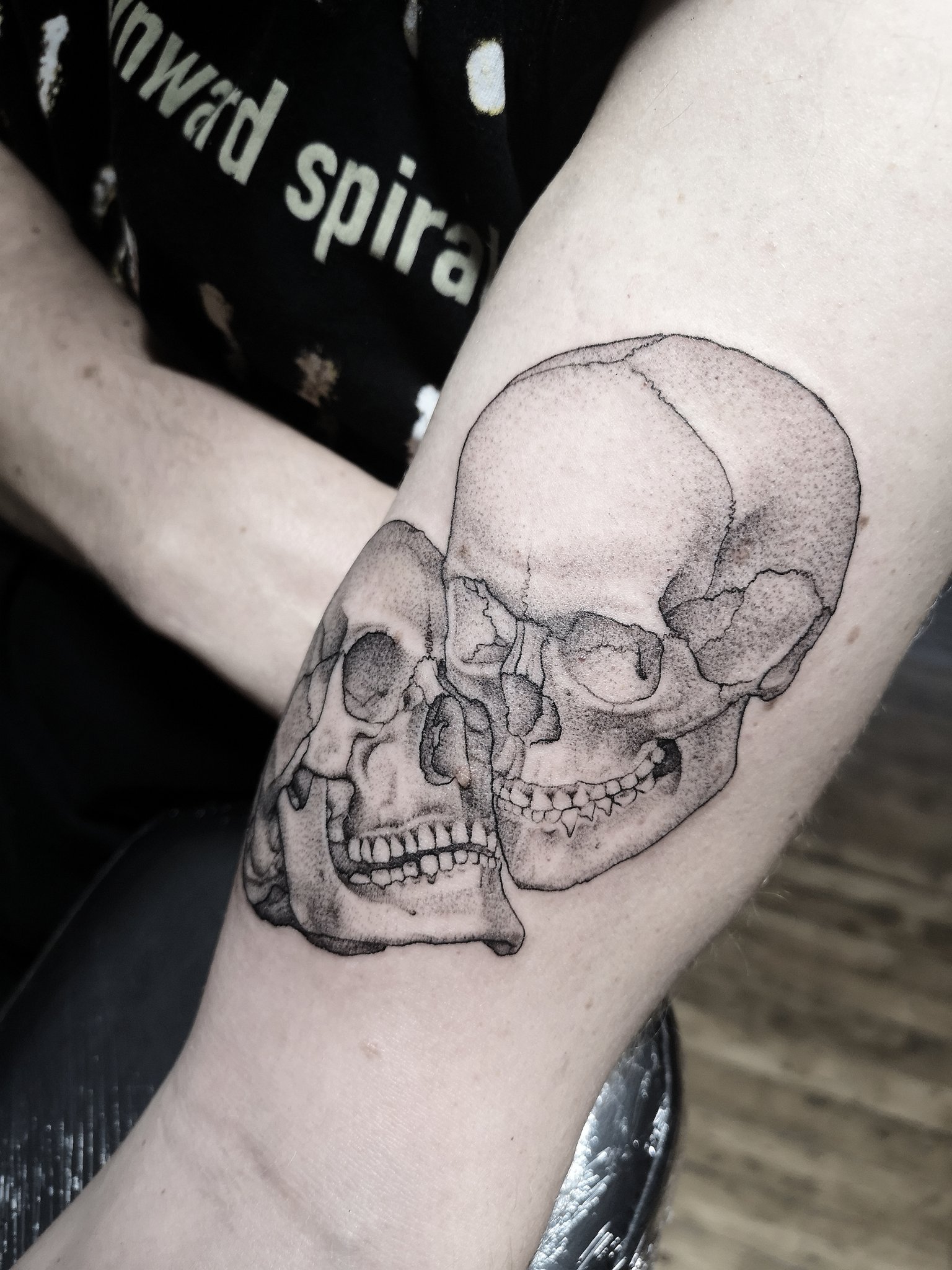No Face Tattoo on Twitter: "Two lovely skulls having a time.  https://t.co/d17UWjZuae" / Twitter