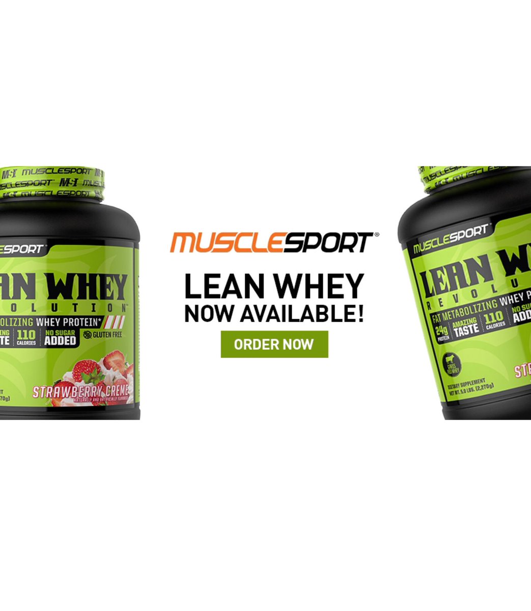 We are so excited to be stocking musclesport international . They have some fantastic flavours of lean whey, it’s outstanding quality. Also they have some great pre-workouts and much more, so pop down to <a href="/BodyshockerUK/">Bodyshocker</a> and get yours. 
#supplementsthatwork #supplements #supplement