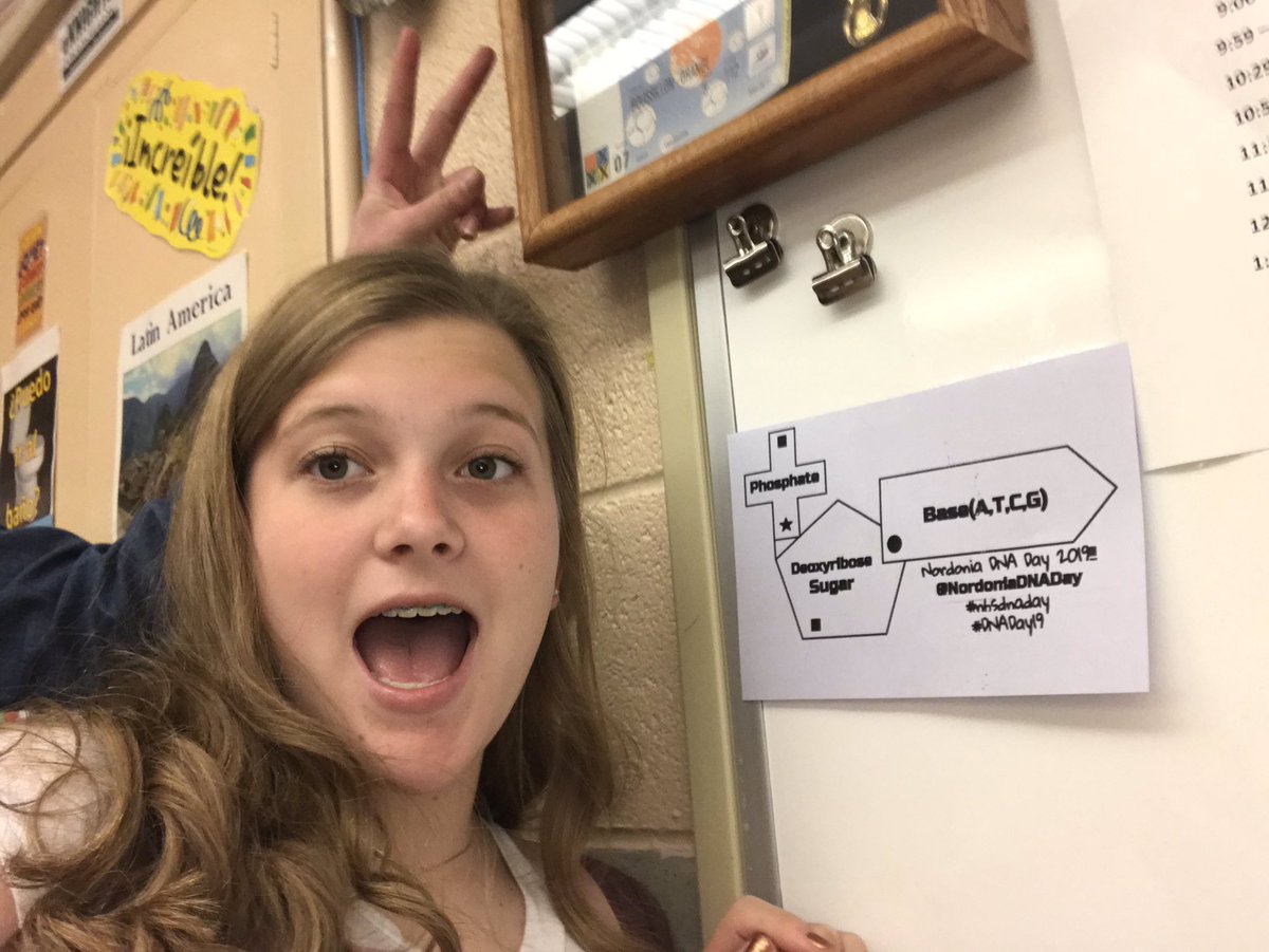 KamarieGrace's tweet photo. #nhsdnaday #DNADay19 https://t.co/DhCILgTj7M