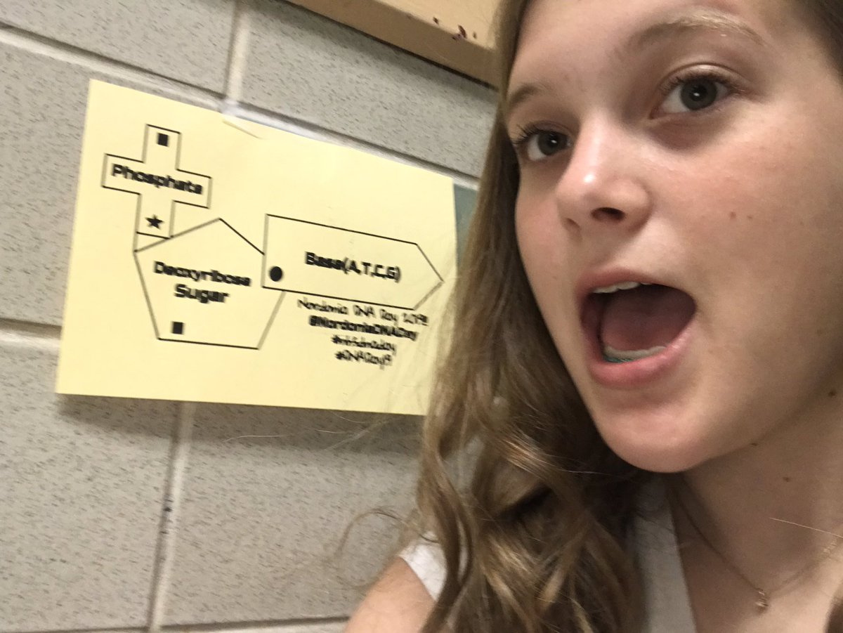 KamarieGrace's tweet photo. #nhsdnaday #DNADay19 https://t.co/DhCILgTj7M