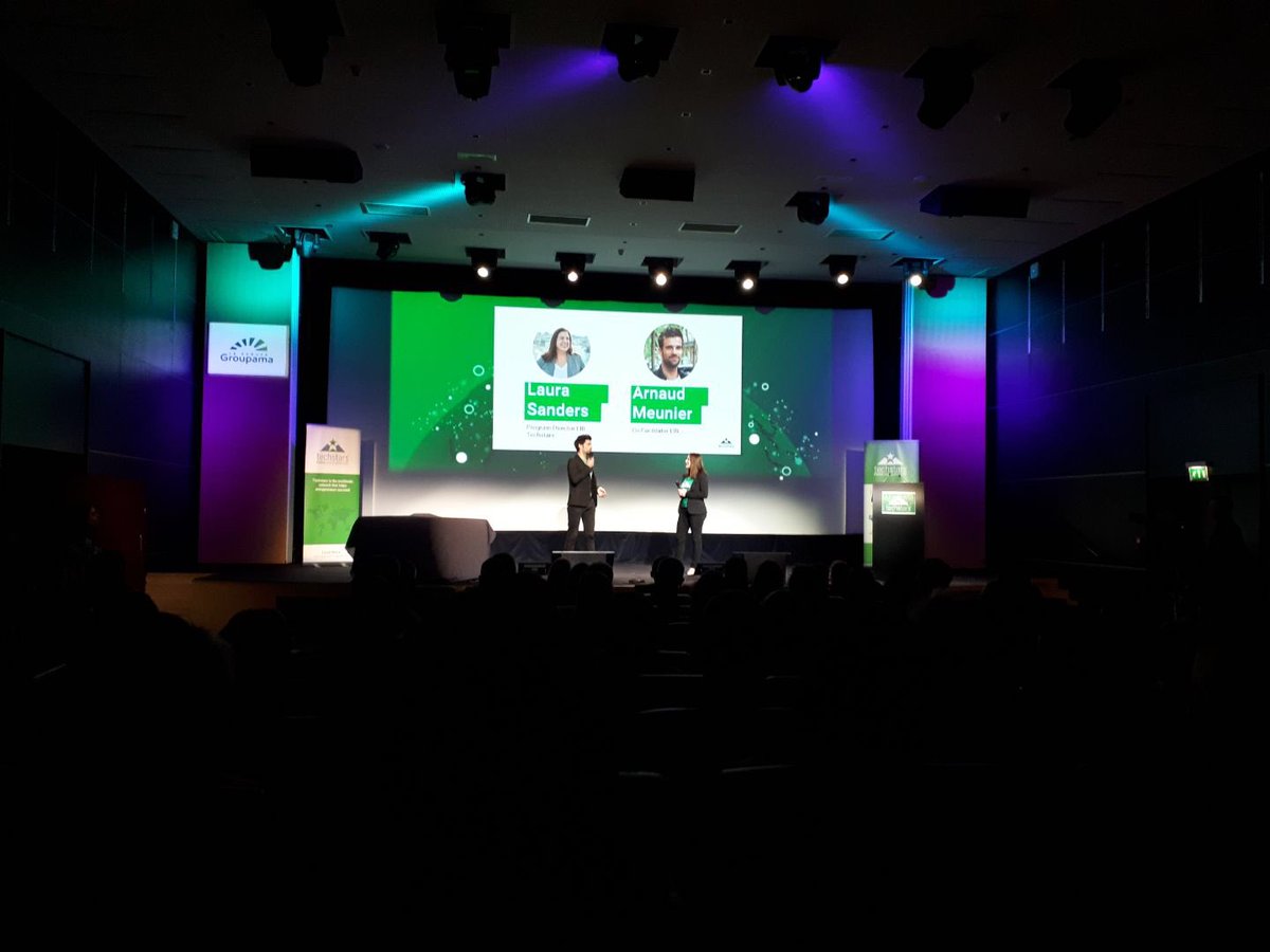 fdj_united's tweet photo. Place aux deux équipes FDJ pour leur pitch ! Nous sommes ravis d’être partenaire de @TechstarsParis et de pouvoir soutenir des solutions innovantes de nos intra 😊 #techstarsIntra #DemoDay #innovation https://t.co/8nzB7Ticll