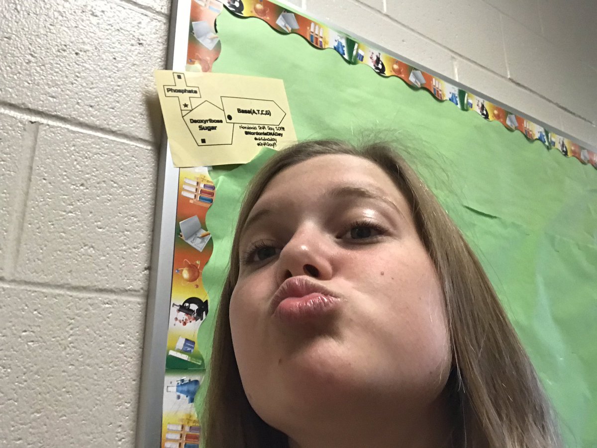 KamarieGrace's tweet photo. #nhsdnaday #DNADay19 https://t.co/BbMDsWX47P