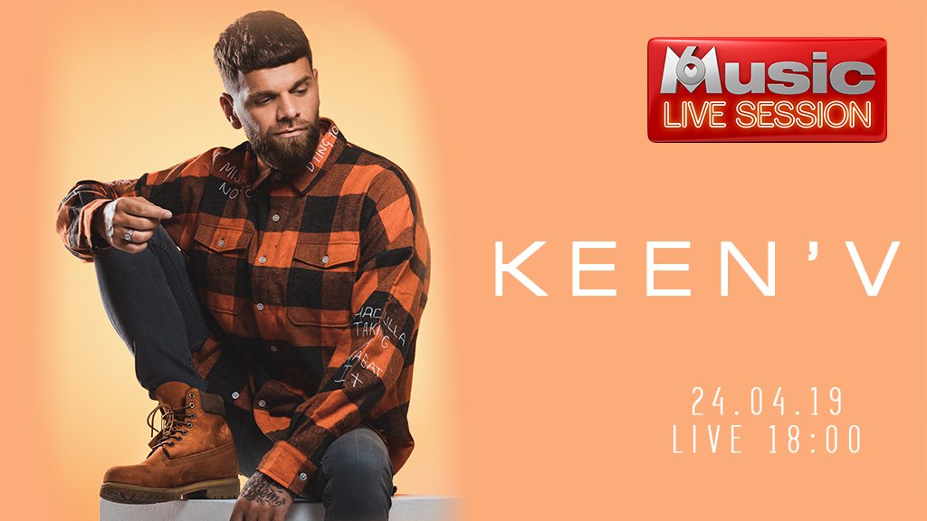 M6MusicOfficiel's tweet photo. Grosse surprise, deuxième M6 Music Live Session de la semaine 😍 
Nous recevrons @KeenvOfficiel 🎤 Mercredi 24 avril à 18h00 ! 

➡️ RT &amp; Follow pour tenter de gagner tes places 
📣 #Live à suivre sur https://t.co/0b1D9oQXlV et https://t.co/87uGqvfAhC 

🍀Bonne chance🍀 https://t.co/Qr6U9UVqyP