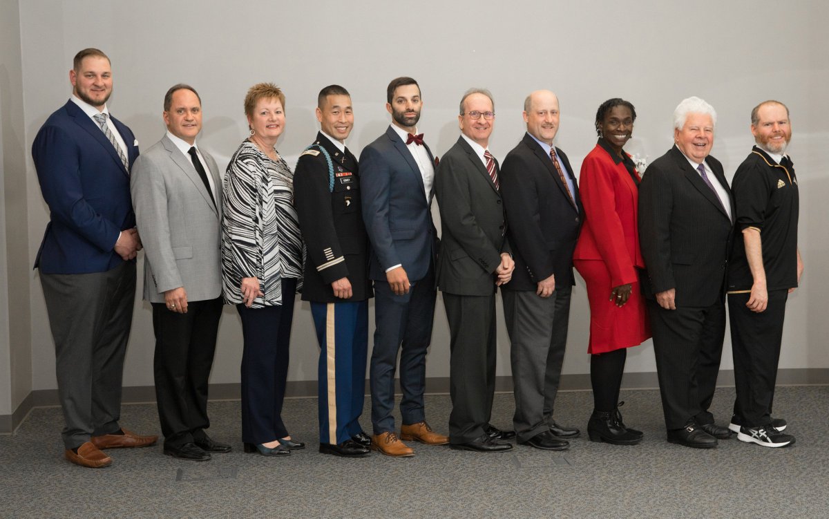 calualumni's tweet photo. We celebrated our individual Alumni Award winners and our 2008 Men's National Championship Hockey Team at the 52nd Annual Alumni Awards Ceremony last Friday night!  Congratulations again to all of our winners! https://t.co/XYZqO7lza8