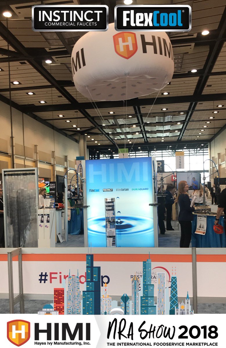 HIMIProducts's tweet photo. The countdown for The National Restaurant Association Show begins NOW! #NRAshow19 booth # 11203, Chicago IL, May 18-21, 2019. #LakesideCenter #McCormickPlace #NraShow #restaurant #culinary #restaurantequipment Don't miss out! https://t.co/kk1rEEDwb4