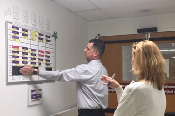 Euclid leaders spending time in huddle understanding OR room and staffing utilization.  <a href="/ClevelandClinic/">Cleveland Clinic</a> <a href="/LisaYerianMD/">Lisa Yerian</a> <a href="/NateHurle/">Nate Hurle</a> <a href="/marktaylor201/">Mark Taylor MD FASE</a> <a href="/MelissaVander12/">Melissa Vandergriff</a>