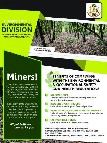 G_G_M_C's tweet photo. Benefits of Environmental &amp; Occupational Saftey and Health compliance in mining
#OSH #Mining #safety https://t.co/u3xEFZhmrg