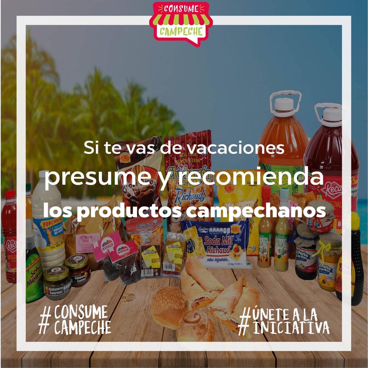 ConsumeCampeche's tweet photo. ¡Presumamos y recomendemos nuestros productos campechanos en todos lados! 😍

#ConsumeCampeche
#ConsumeLoNuestro
#ConsumeLocal https://t.co/tuwiJOpDBp