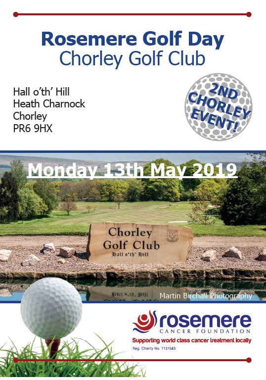We still have a small number of team spaces available for our annual Chorley Golf Day. If you'd like to join us contact daniel.hill@lthtr.nhs.uk for further details. #chorley #golf #localcharity