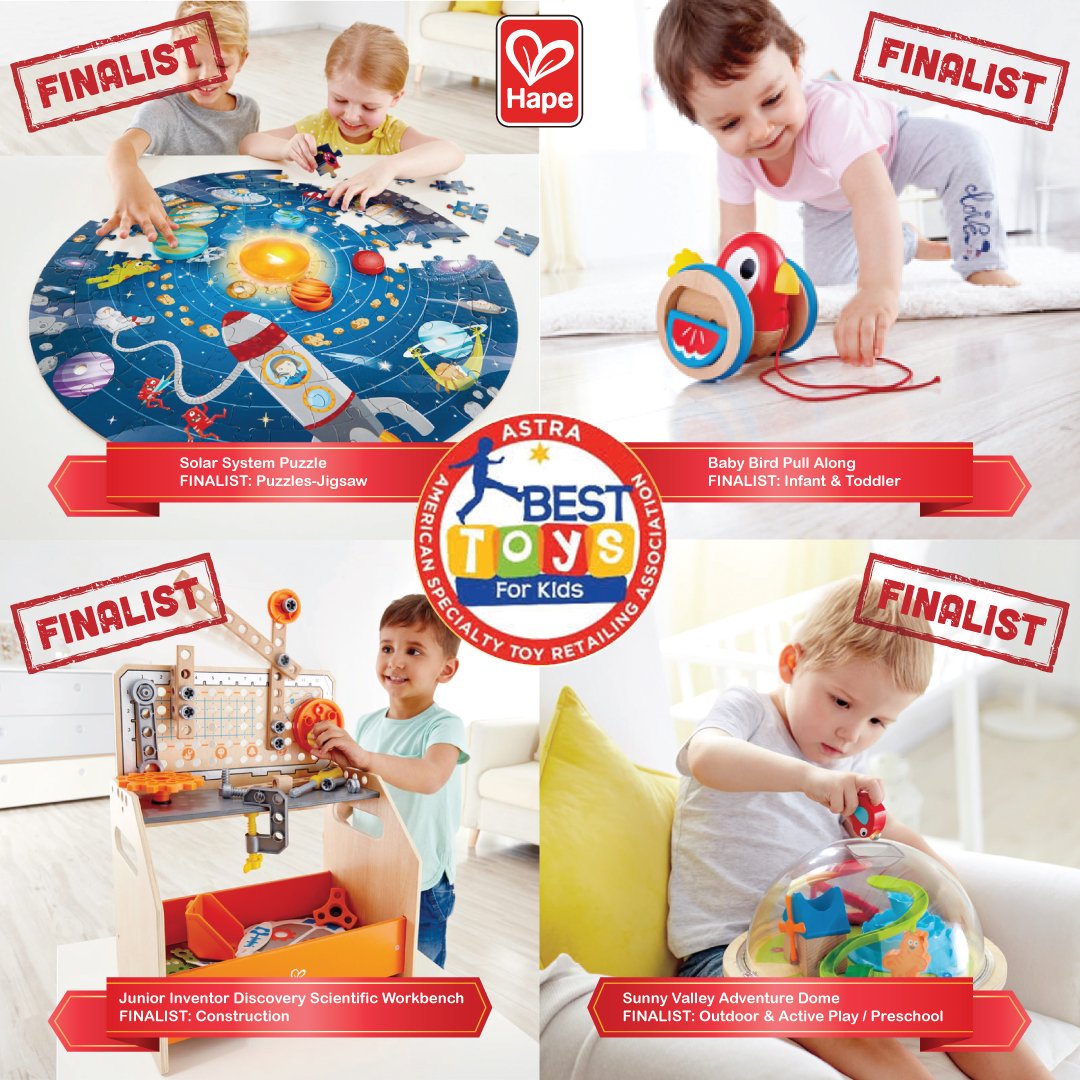 hape baby bird pull along