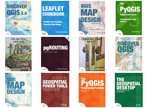 locatepress's tweet image. Last chance today to get 40% off locatepress.com ebooks. Use foss4gna coupon code. #qgis #postgis #pgrouting #cartography #gdal #leafletjs