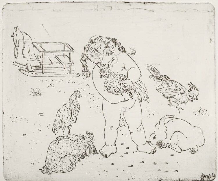 Das Museum hat über #Ostern regulär für Sie geöffnet: 

🐇🐓🐇
DO-MO jeweils von 11-18 Uh
🐓🐇🐓🐇

Wir freuen uns auf auf Ihren Besuch!
Bild: #HansKörnig „im Hühnerstall“, Tuschfederzeichnung auf Papier aus dem Jahr 1953
@ Hans Körnig Museum