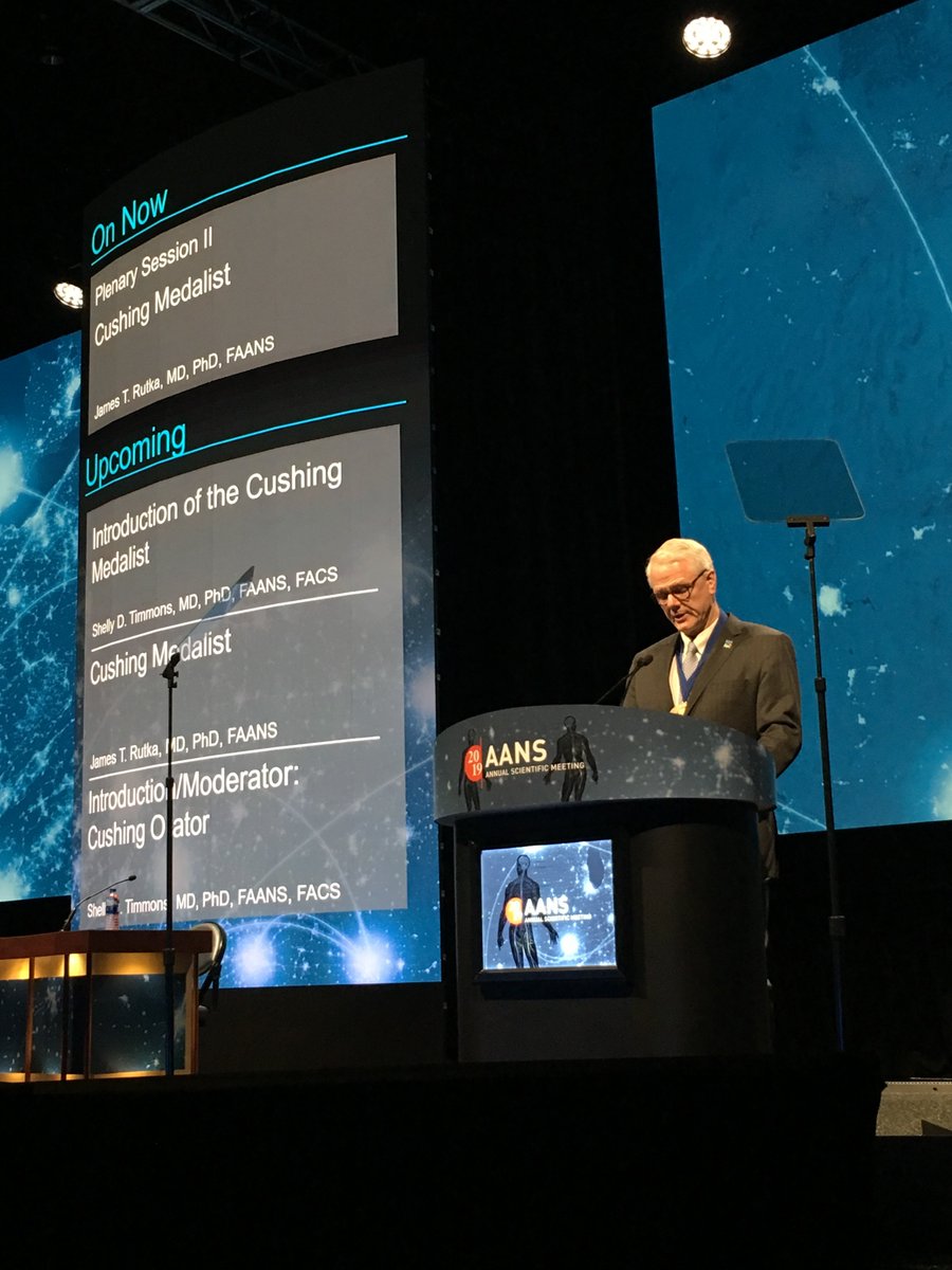 U of T Department of Surgery (@uoftsurgery) on Twitter photo James Rutka <a href="/UofTSurgery/">U of T Department of Surgery</a> recently received the Cushing Medal at AANS. The highest honor from the AANS to a member and only the 2nd Canadian to receive it. CONGRATULATIONS! James Rutka <a href="/UofTSurgery/">U of T Department of Surgery</a> recently received the Cushing Medal at AANS. The highest honor from the AANS to a member and only the 2nd Canadian to receive it. CONGRATULATIONS!