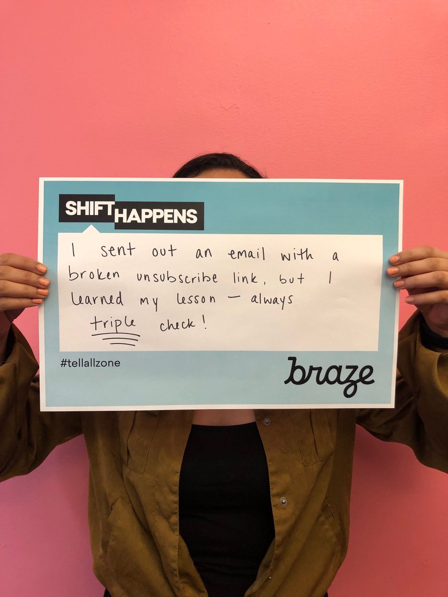 Braze's tweet photo. Getting closer to our #TellAllZone @ #MAU2019... Are you following along? You won't want to miss this. 😎 https://t.co/Bw13HkzllW. https://t.co/Pe9dmdUYhg
