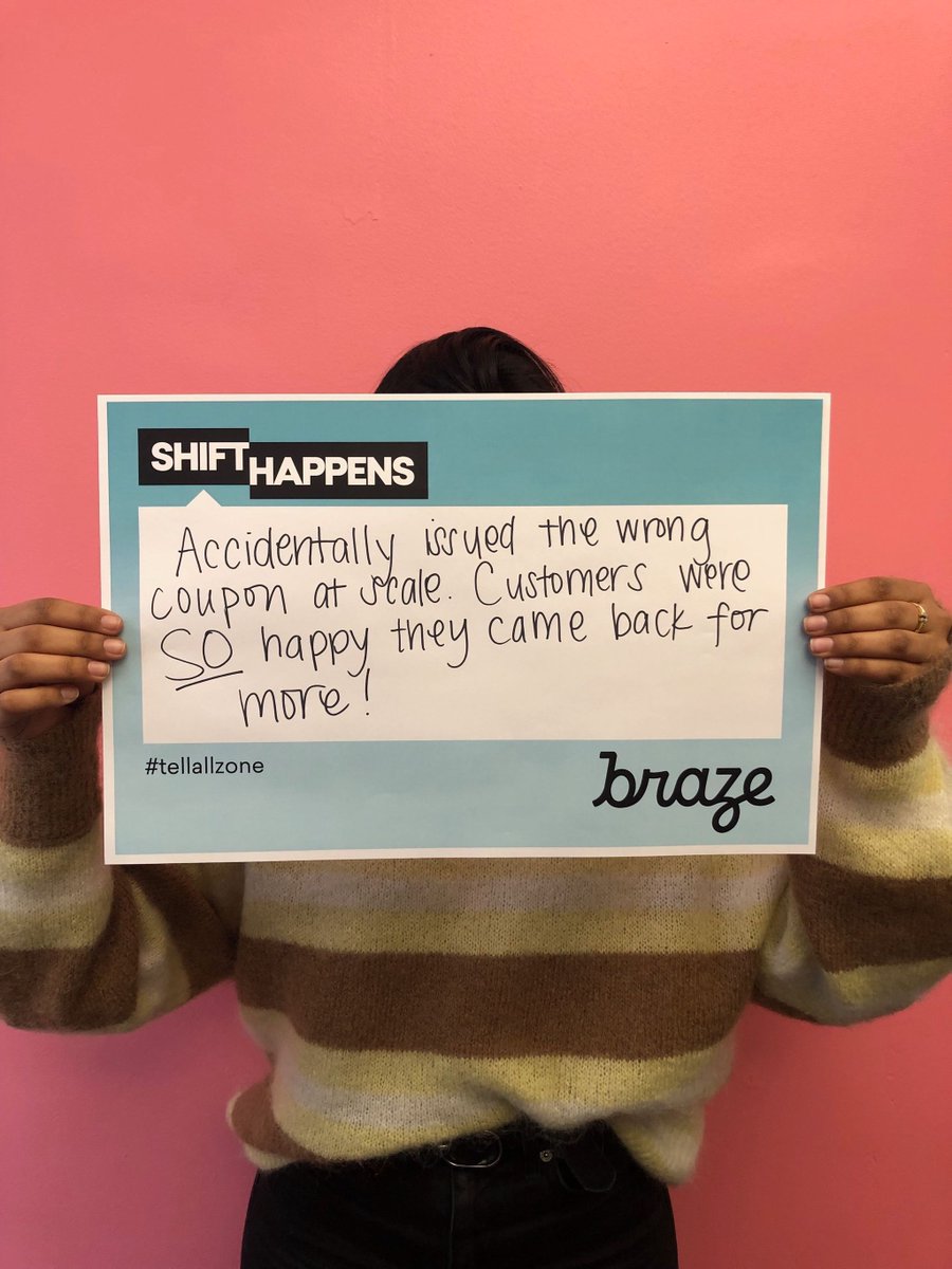 Braze's tweet photo. Getting closer to our #TellAllZone @ #MAU2019... Are you following along? You won't want to miss this. 😎 https://t.co/Bw13HkzllW. https://t.co/Pe9dmdUYhg