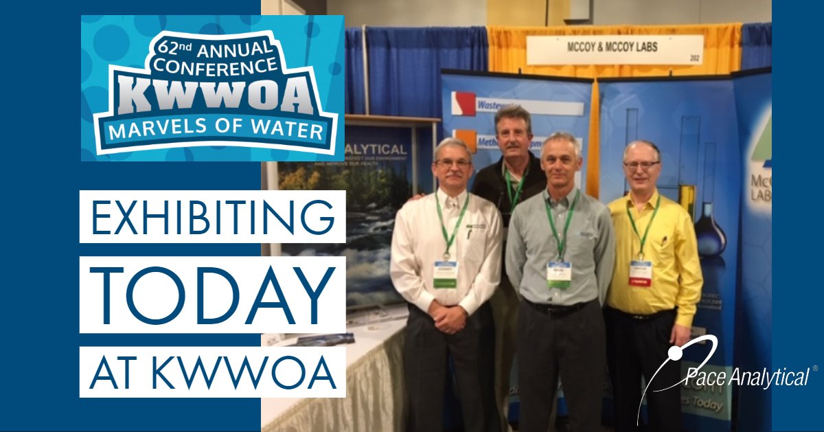 PaceLabs's tweet image. The team from our McCoy &amp;amp; McCoy Labs are presenting and exhibiting today at this year&apos;s KWWOA conference. Visit their website at mccoylabs.com for more information on their capabilities.

#kwwoa #paceanalytical