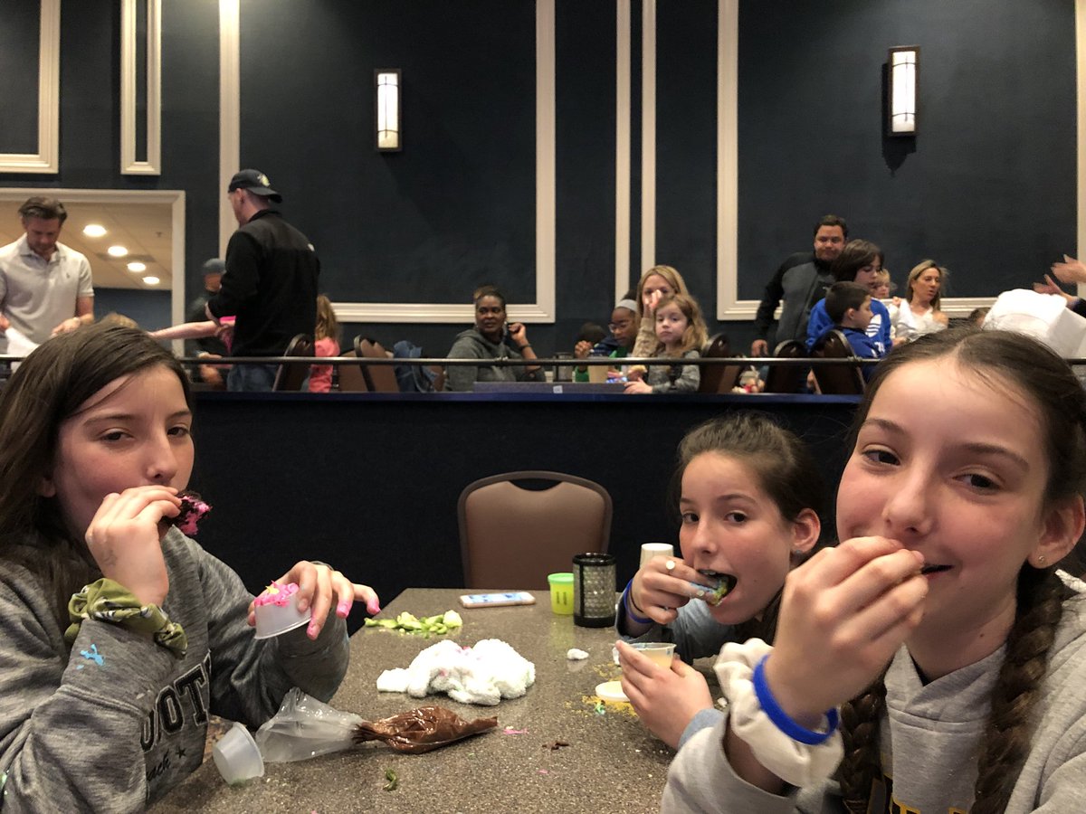TripletMessiah's tweet photo. Best part of KrispiesWar is eating the spoils after battle. #woodloch #krispieswar https://t.co/qSBv441ity