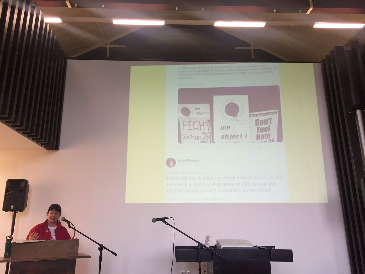HazelMarzetti's tweet image. Brill talk from @rachelthaingray - this slide from #DecodingInequality @womenslibrary resonating heavily with me #SpringN2Femm