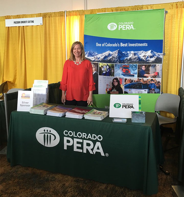ColoradoPERA's tweet image. Be sure to stop by the PERA booth today at the @ColoradoASBO Spring Conference. Our Field Education reps will be on-hand to answer questions about your PERA retirement benefit. #CASBO2019