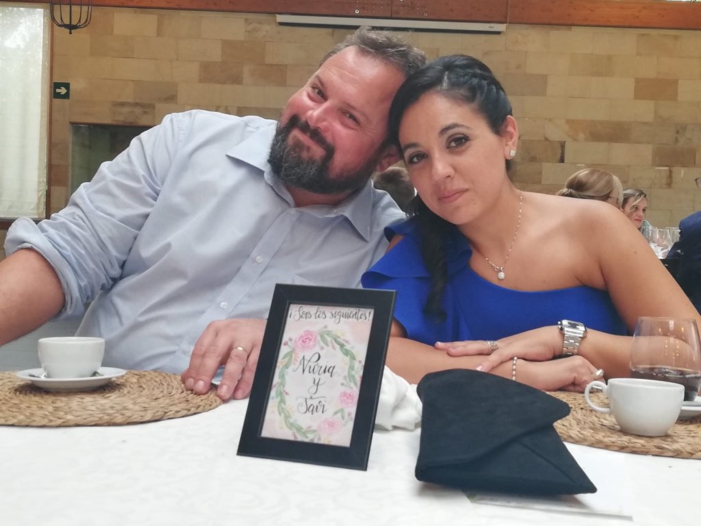 💕Que vivan los novios! Nuria y Javi se casan en Talavera de la Reina (#Toledo). Han hecho una donación de 300€ a nuestra asociación para contribuir al proyecto de investigación de la #ataxiatelangiectasia que financiamos en @ClinicaNavarra. Gracias!😍
 #noviossolidarios  #boda