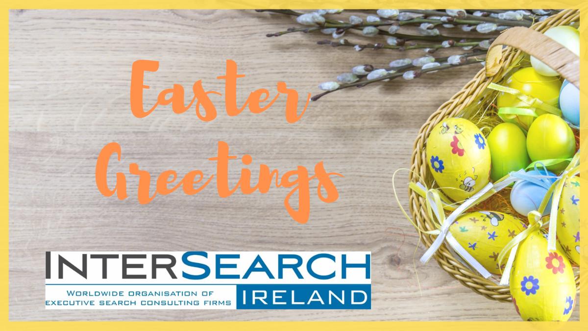 InterSearchIE's tweet photo. Wishing everyone a #HappyEaster from the InterSearch Ireland team. We hope you enjoy the Easter break and the time spent with your loved ones.

#Easter2019 https://t.co/g8eBKIcbjA