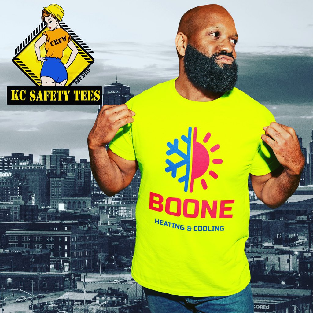 kc_tees's tweet photo. Hi-Vis tees baby! #roofing #constructionsafety #autodetailing #entrepreneur #smallbusiness #kcc #kcmo #kansascity #kansascitytattoo #landscapedesign #landscaping #kansascityeats #kansascitybbq #kcsmallbusiness #tshirts #apparel #construction #kcsafetytees https://t.co/9MhccOmD8y