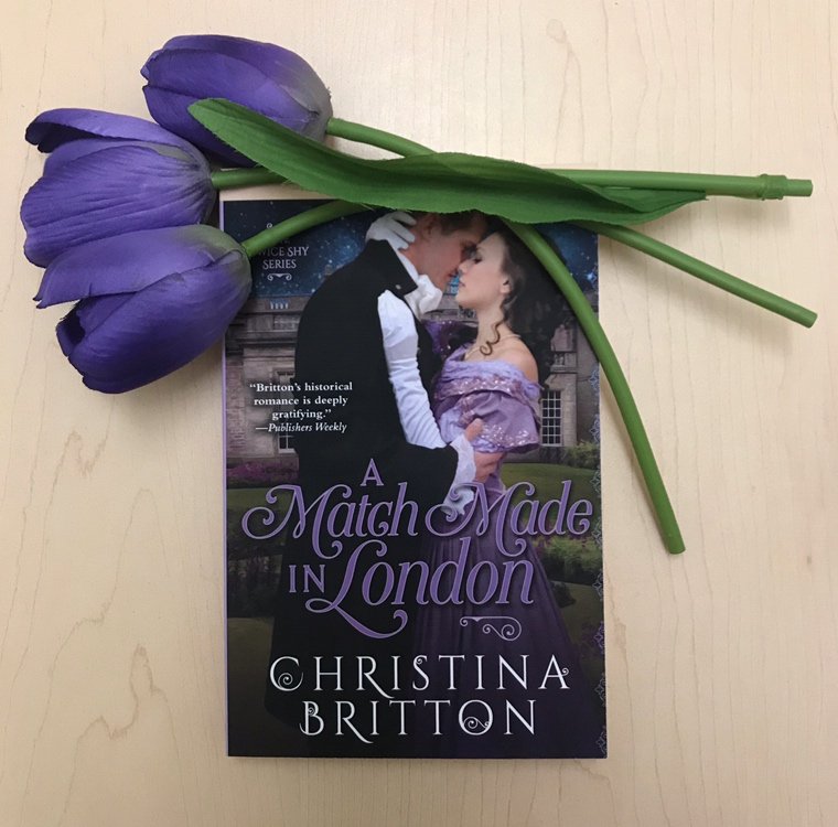 A fiery companion and a roguish gentleman spar over matchmaking—but is there more between them than meets the eye? 

A MATCH MADE IN LONDON is the dynamic third entry in <a href="/cbrittonauthor/">Christina Britton⁷ - Updates Only</a>’s Twice Shy series and will be here on 5/21! 

amzn.to/2WHMOlU