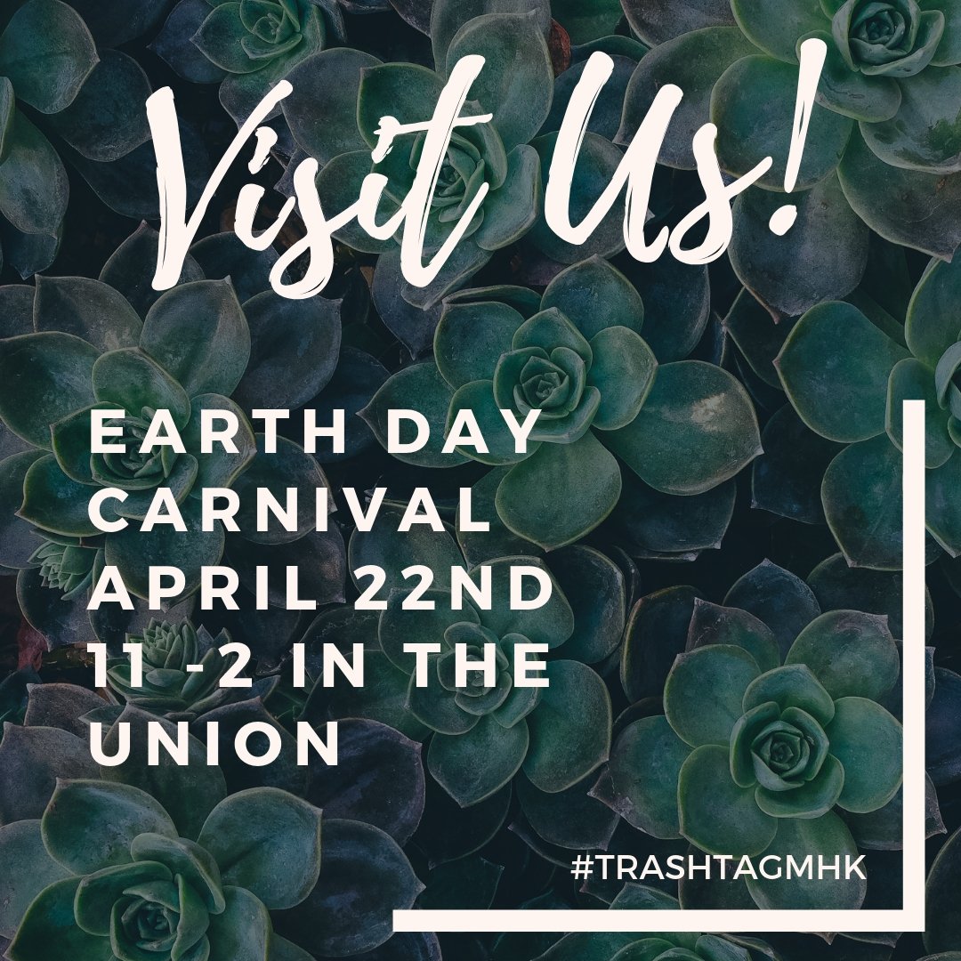 TrashtagMHK's tweet photo. We will have a table at the Earth Day Carnival! We would love to tell you more about the #trashtagmhk movement! https://t.co/xGIamIm6Yt