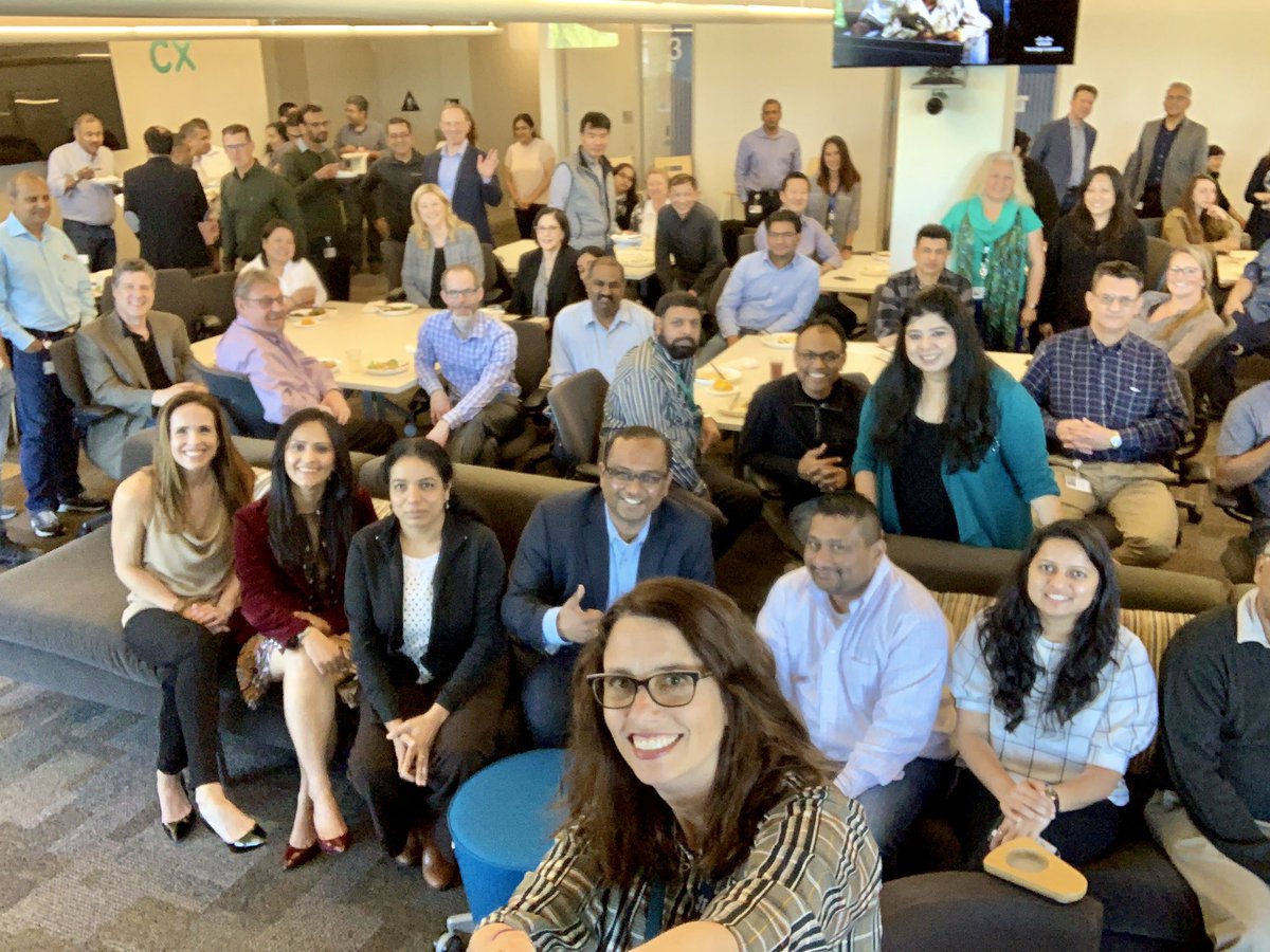 VarshaKanwar's tweet photo. "Coming Together is a Beginning;
Keeping Together is Progress;
Working Together is Success."
#CXPlatforms team get together over lunch to welcome @kchakkarapani, VP #CiscoCX Technology & Digital Transformation #WeAreCisco #BeTheBridge #TeamworkMakesTheDreamWork @reesavee https://t.co/GSFJAUFYIL