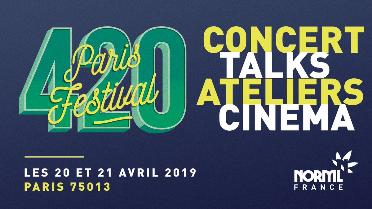 FedeAddiction's tweet photo. Ce week-end l'association @NORMLfr profite d’une tradition anglo-saxonne pour inaugurer son Paris 420 Festival, les 20 et 21 avril prochains !

 📍 La Vice-Présidente de la @FedeAddiction , Catherine Delorme, interviendra en Talk le samedi !

👉 https://t.co/LBGDb7p9Xy https://t.co/nctGP1pMML