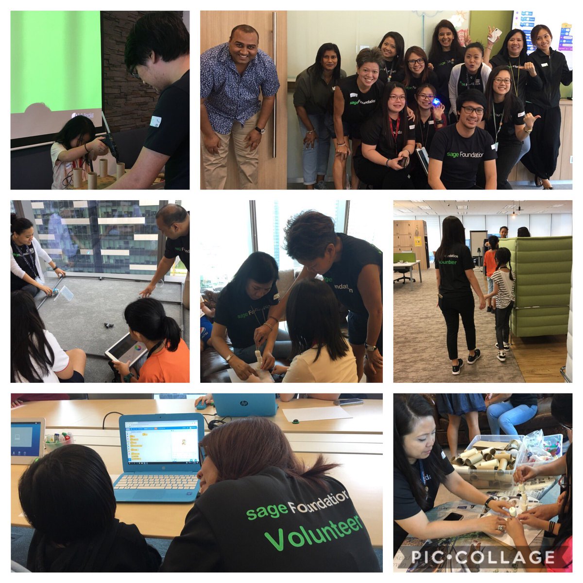 aparnak30's tweet photo. Girls from marginalised backgrounds visited the @SageAsia Singapore Office and worked with volunteers on projects that incorporated the arts for innovation, creativity and design. This Play-It-Forward STEAM programme is designed by the nonprofit @Playeum https://t.co/YmEw5w89ln