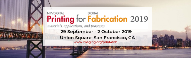 ImagingOrg's tweet image. #Print4Fab 2019 Call for Papers Closes in 4 Days (21 April). Don't miss out on this opportunity to share research on #bioprinting #digitalpackaging #PrintedMaterials #Textiles #3Dprinting + more. 
 View submission options + topics @ bit.ly/Print4Fab_CFP