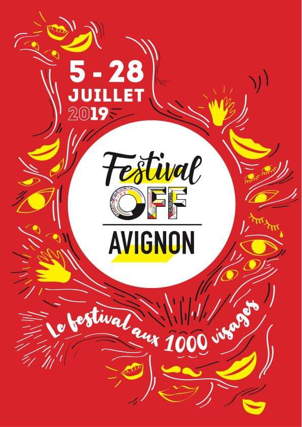avignonfestival's tweet photo. Et voilà l'affiche du festival d'Avignon OFF 2019! 🎭
Réalisation: Marie Jumelin https://t.co/XIBCfJdQEj