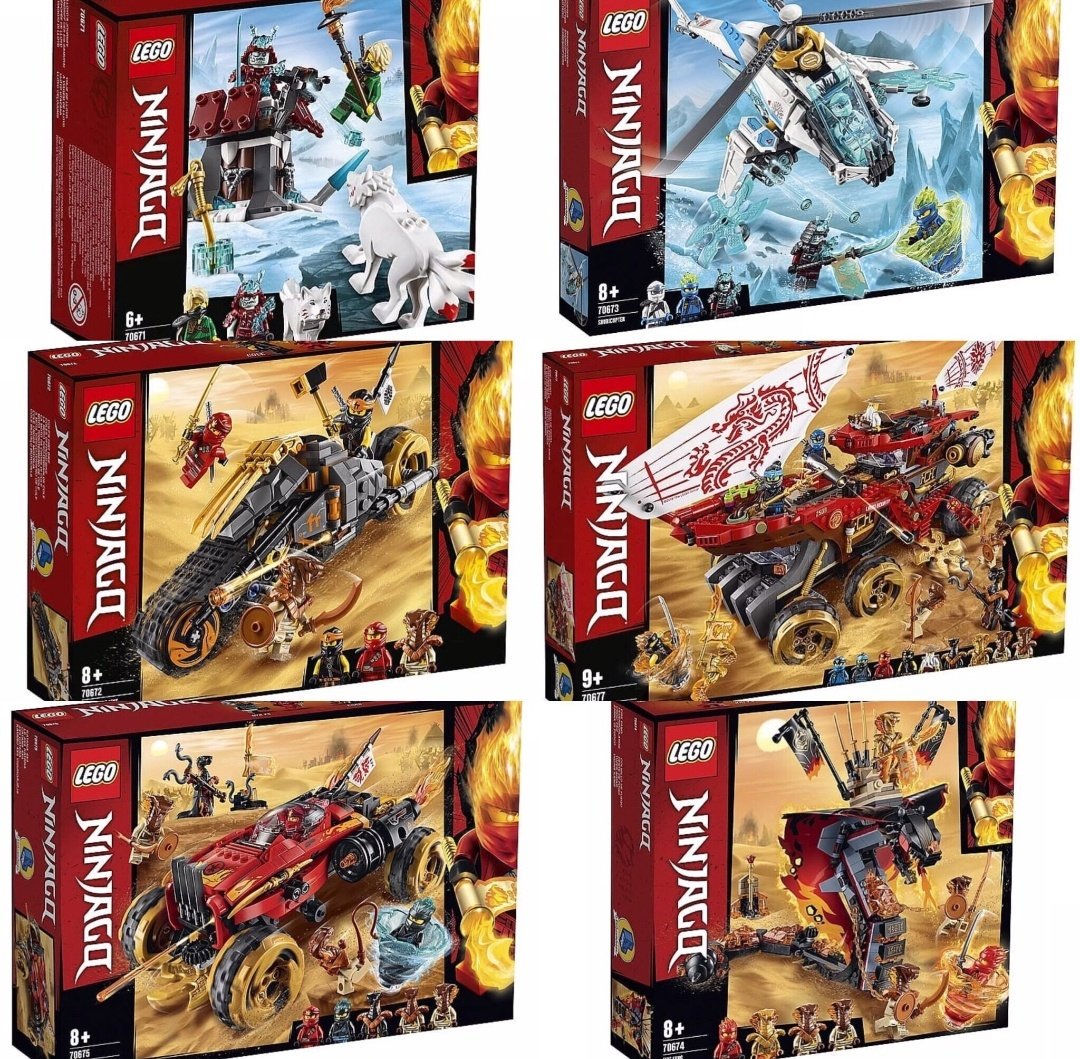 all lego ninjago season 11 sets