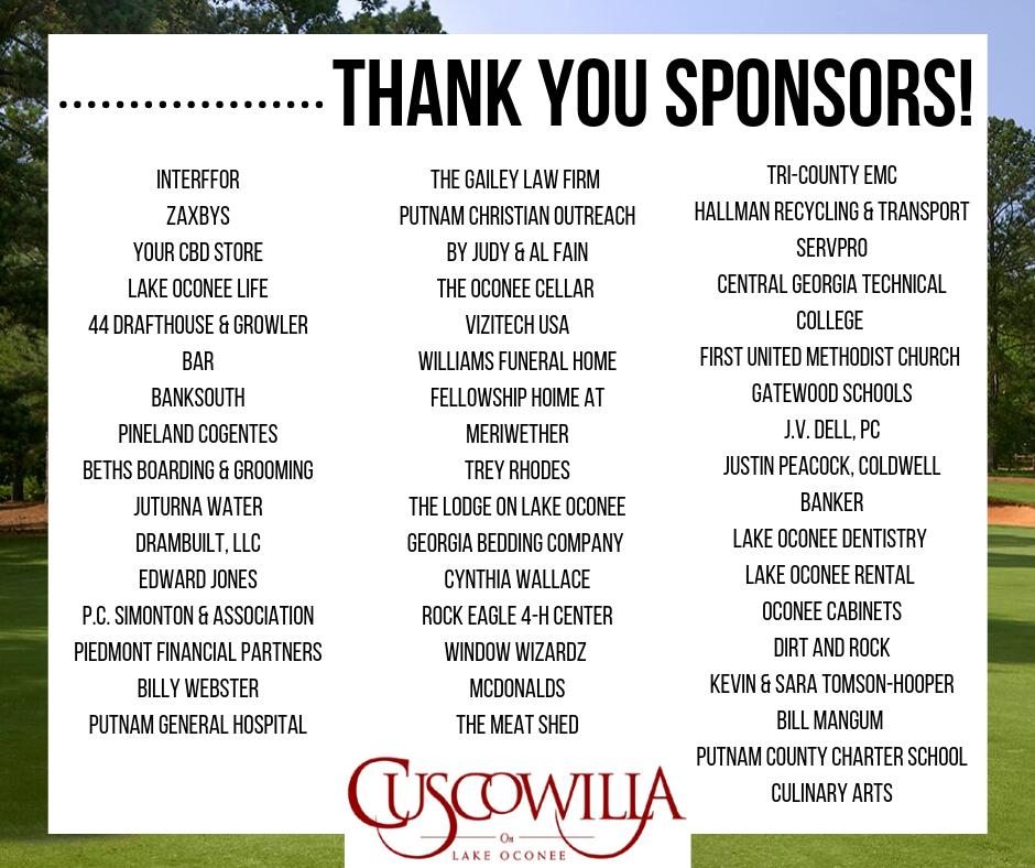 Sweet Tee Off is on Monday! Thank you to all our sponsors! - mailchi.mp/89abc889ccc3/p…