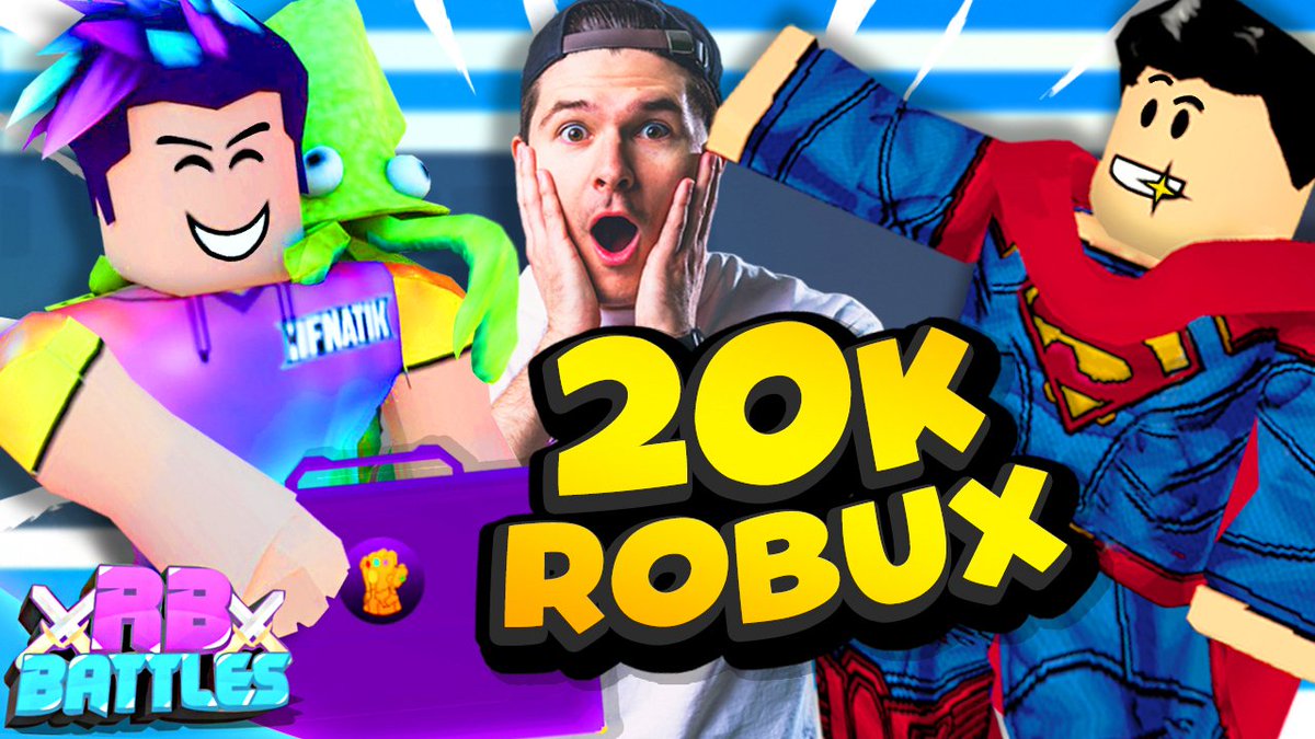 Roblox Battles On Twitter New Special Guest Iifnatik Battles It Out In Superhero Simulator For 20 000 Robux Https T Co Tnp0umzof3 - iifnatik robux code