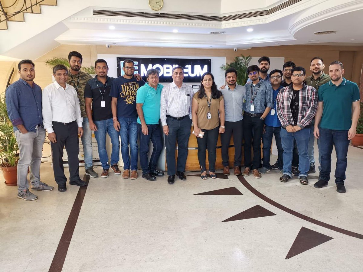 javapsyche's tweet photo. Awesome folks from @MobileumInc attending the @Couchbase Administration Course (CS300) in #Bangalore

#Couchbase
#NoSQL
#EngagementDatabase
#WorldsFastestAndFinestNoSQLDatabase
#N1QL
@N1QL https://t.co/IZdg5EkQwE