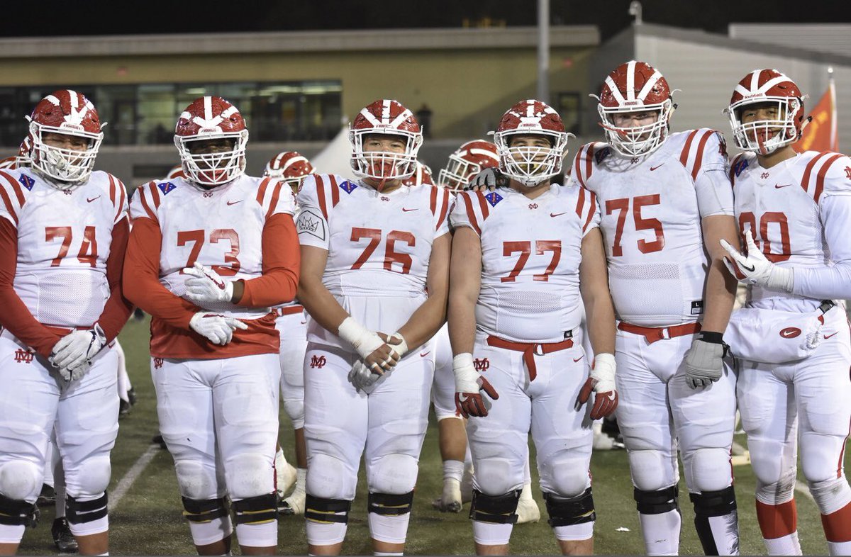 MylesMurao's tweet photo. Love all my brothas ❤️ #NationalLinemanAppreciationDay @chris1murray @JaraVincent @ChrisWard6275 @CoachWilbanksOL https://t.co/aGSdN1YsuE